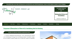 Desktop Screenshot of foehren-hof.de